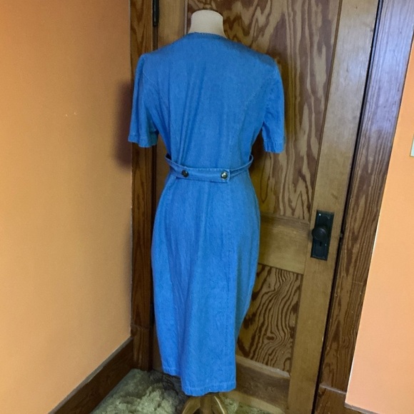 Vintage 90s denim maxi dress - Picture 8 of 8